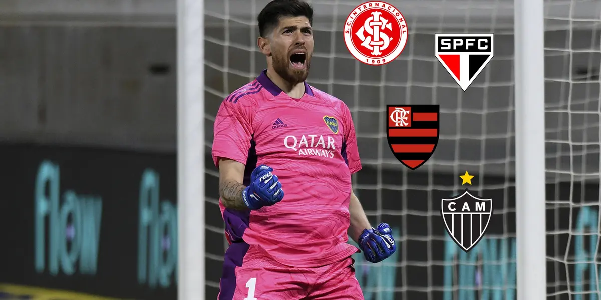 El guardameta del Xeneize fue ofrecido a un equipo de Brasil según medios locales.