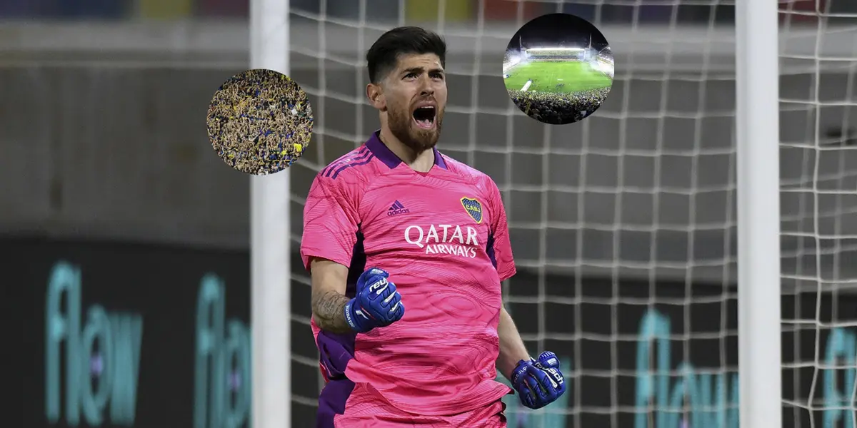 El guardameta del Xeneize volvió a demostrar lo que vale y todo el estadio empezó a ovacionarlo y exigiendo a la dirigencia que se quede.