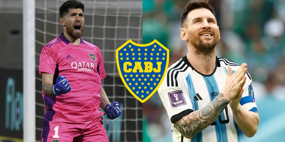 El guardameta xeneize tendrá como rival a Messi en la obtención de un posible premio.