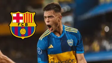 El guiño de Barcelona a Anselmino.