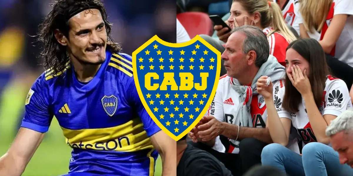 El jugador de Boca que se tomó fotos con hinchas de River.