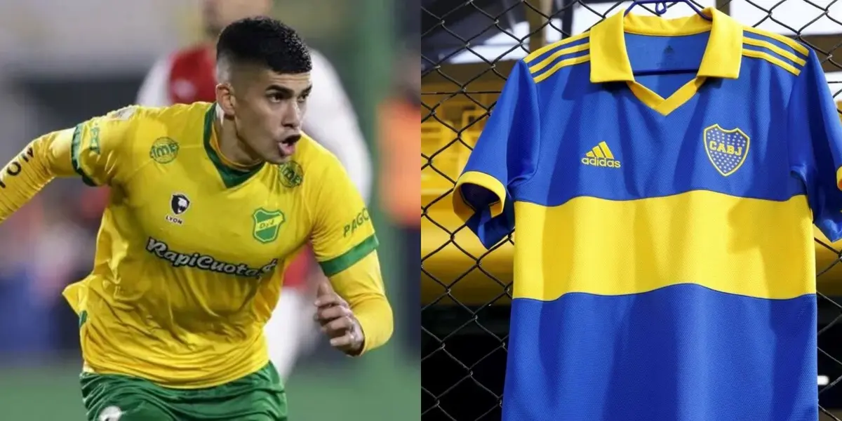 El jugador de Defensa y Justicia desea jugar en el Xeneize y le tiró un “palito” a la dirigencia de su actual club.