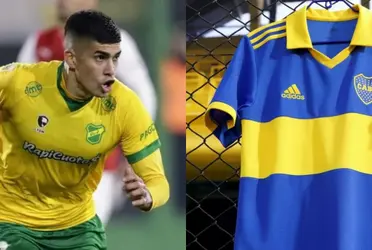 El jugador de Defensa y Justicia desea jugar en el Xeneize y le tiró un “palito” a la dirigencia de su actual club.