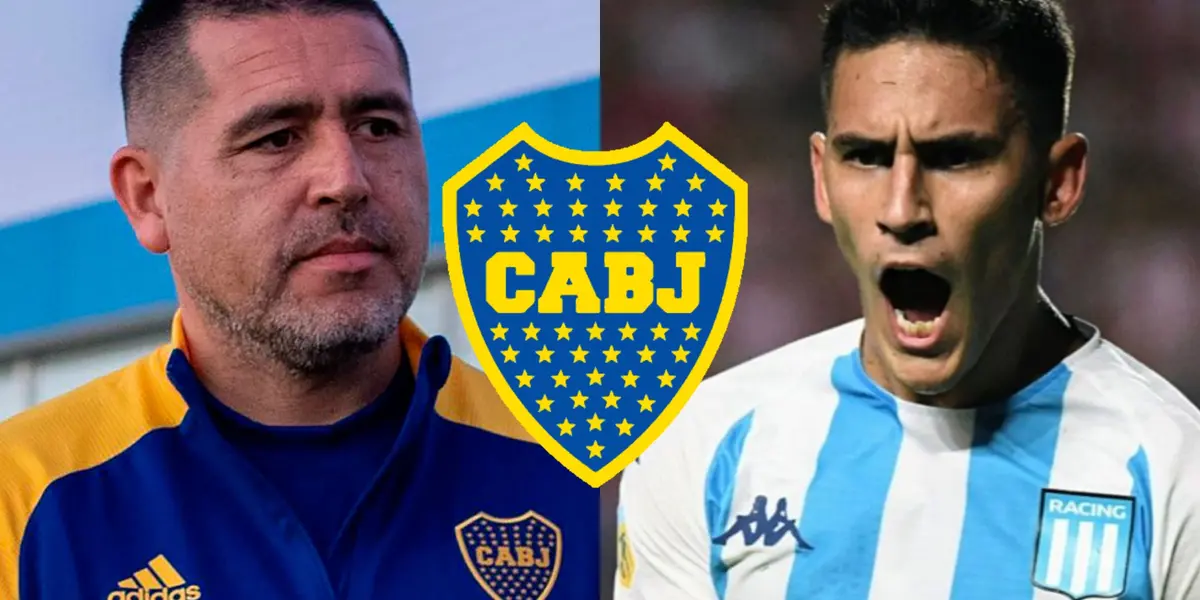 El jugador de Racing afirmó haber mantenido conversaciones con Juan Román Riquelme sobre una posible llegada a Boca Juniors.