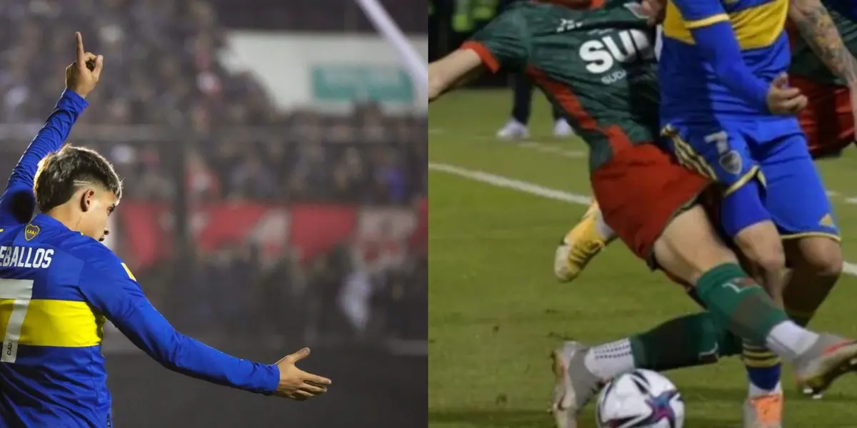 El jugador del Xeneize recibió una dura patada durante el partido ante Agropecuario que lo dejó fuera de las canchas.