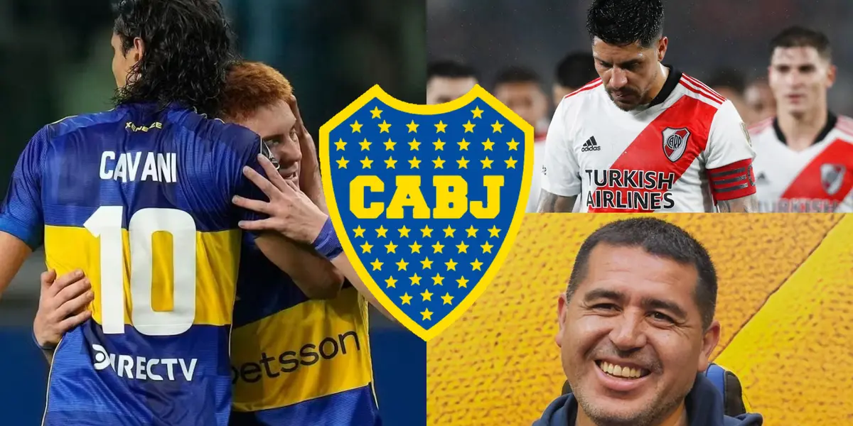 El jugador que prefiere a Boca antes que a River.