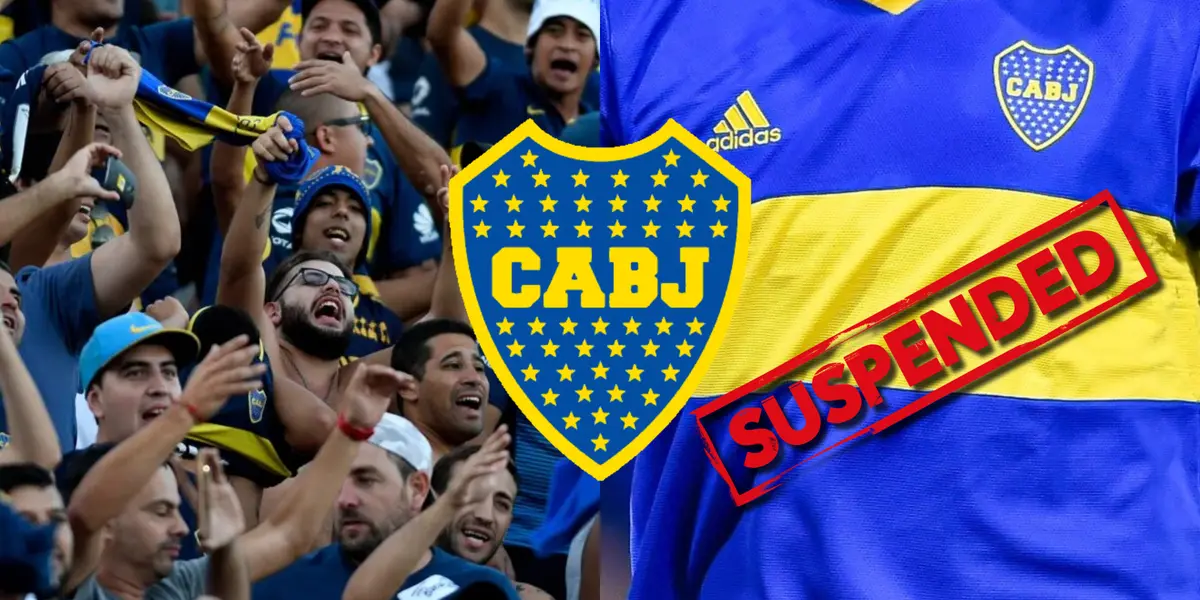 El jugador suspendido que quieren para Boca.