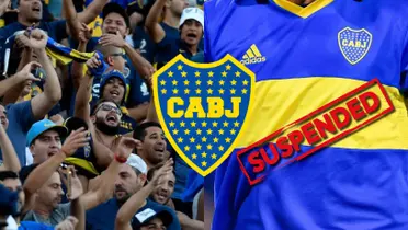 El jugador suspendido que quieren para Boca.