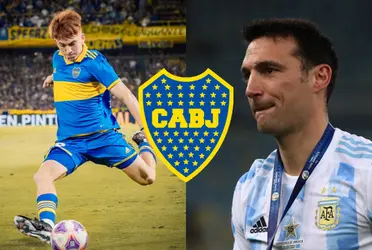 El juvenil de 18 años sorprendió al mundo y también a los integrantes de la Selección Argentina.