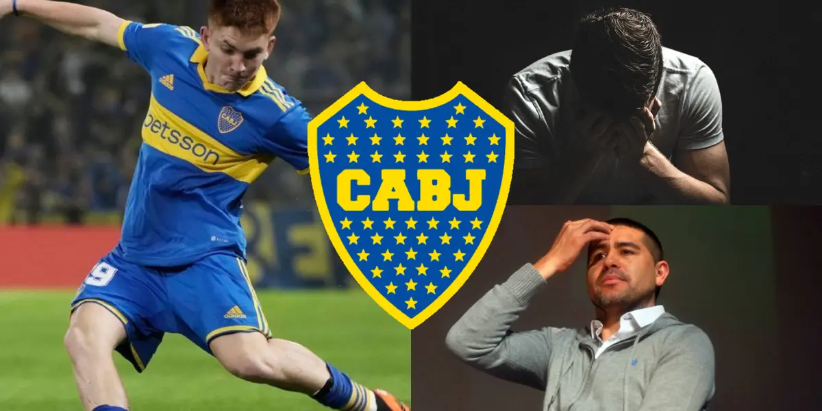 El juvenil de Boca que se despidió de manera emotiva.