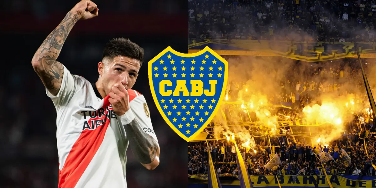 El mediocampista campeón del mundo con Argentina y nacido en River Plate afirmó estar vinculado al Xeneize.