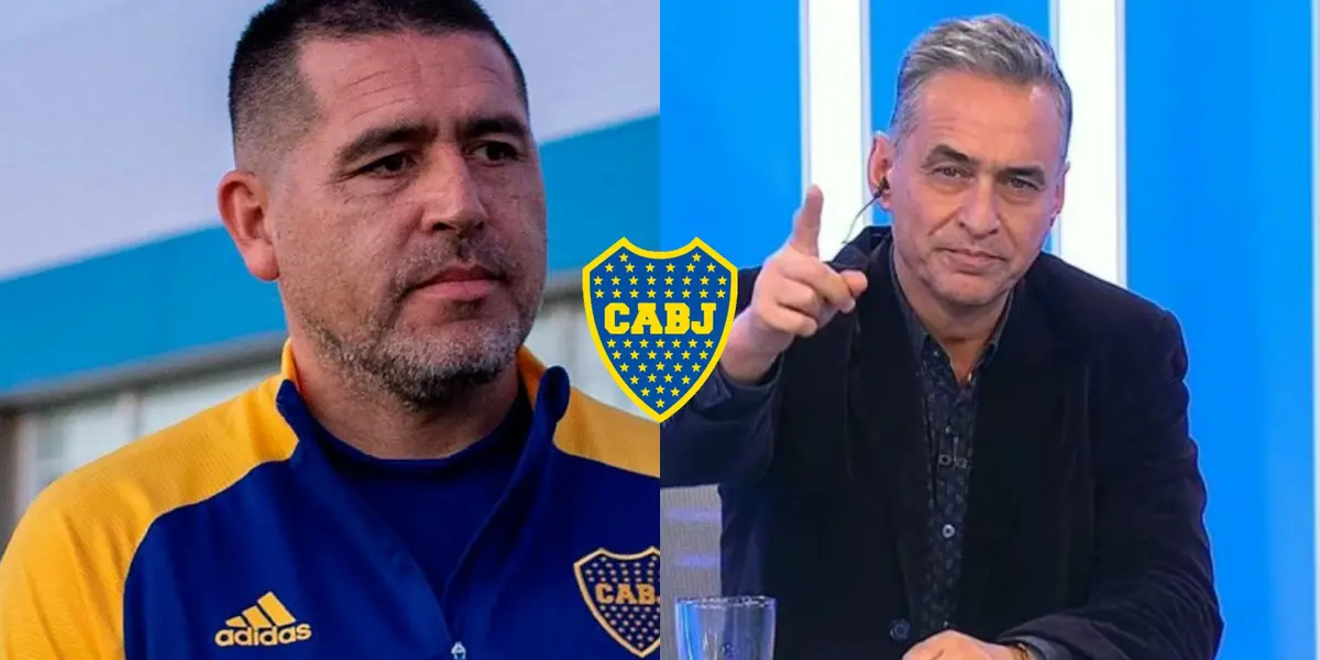 El panelista de TyC Sports se puso en contra del Xeneize y lo acusó de ser un equipo 'ventajero'.