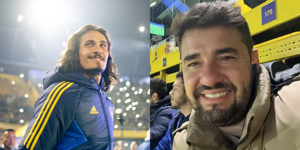 El periodista encargado de cubrir Boca Juniors reveló que Edinson Cavani será titular en el encuentro de vuelta ante Nacional.