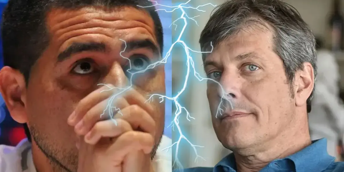 El periodista enfrentó una vez más al dirigente de Boca y criticó sus formas.