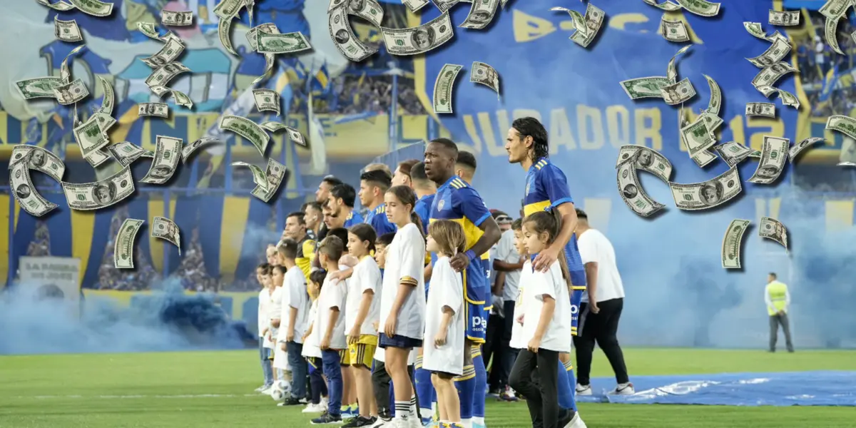 El plantel de Boca no es el más caro.