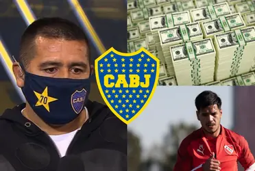 El presidente de Independiente se hizo el picante en los micrófonos y ninguneó a Boca por su oferta por Sergio Barreto.