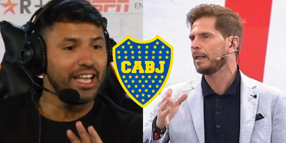 El reconocido periodista de ESPN fue expuesto por Sergio Agüero y dejó en evidencia que este es fanático del Xeneize.