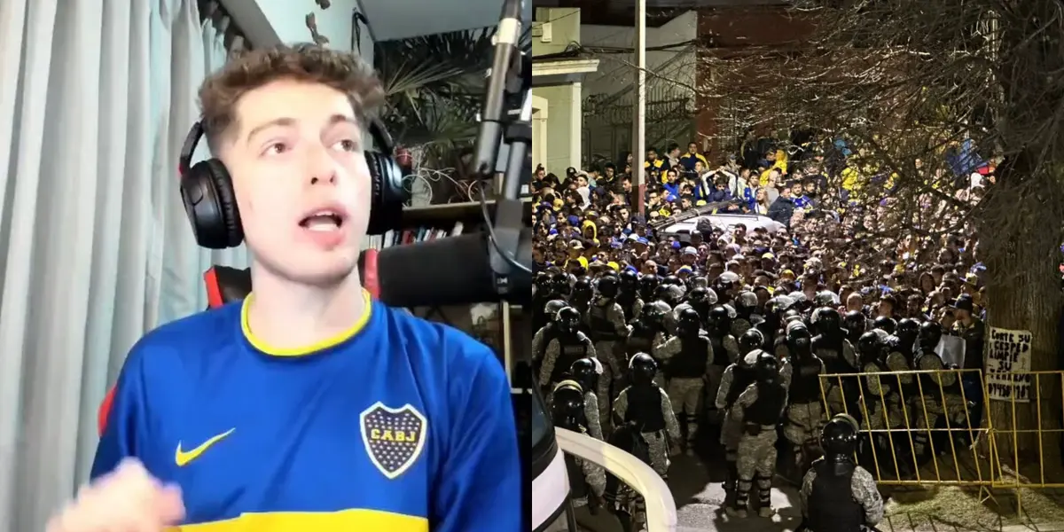 El reconocido streamer de Boca Juniors le dejó un pedido claro a la CONMEBOL luego de los insólitos hechos durante la previa del encuentro.