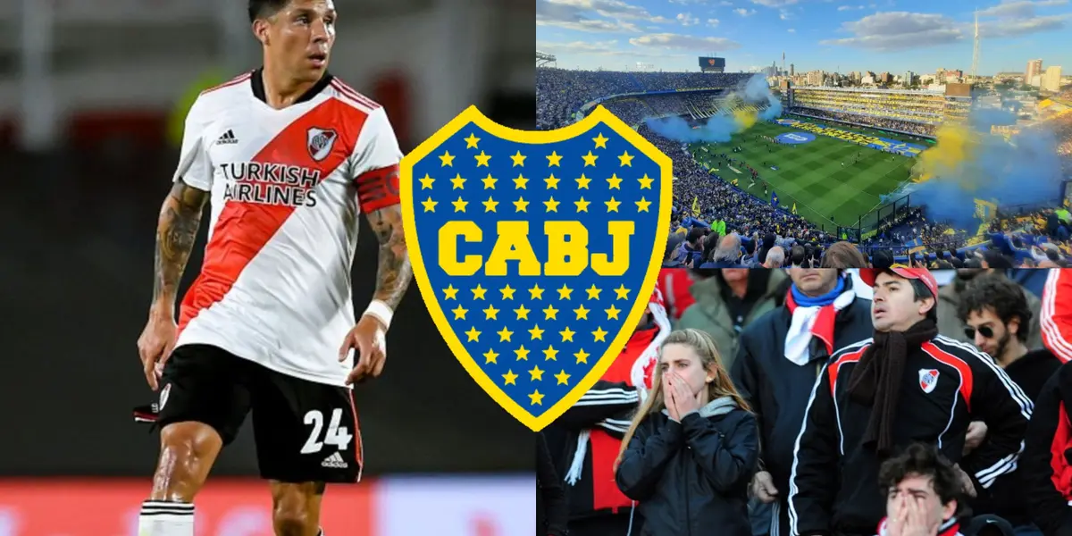 El referente de River Plate dejó en claro que la Bombonera es el mejor estadio del país. ¿Qué fue lo que dijo?.