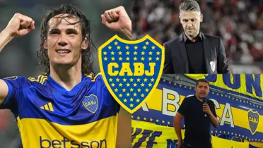 El socio que Boca quiere para Cavani.