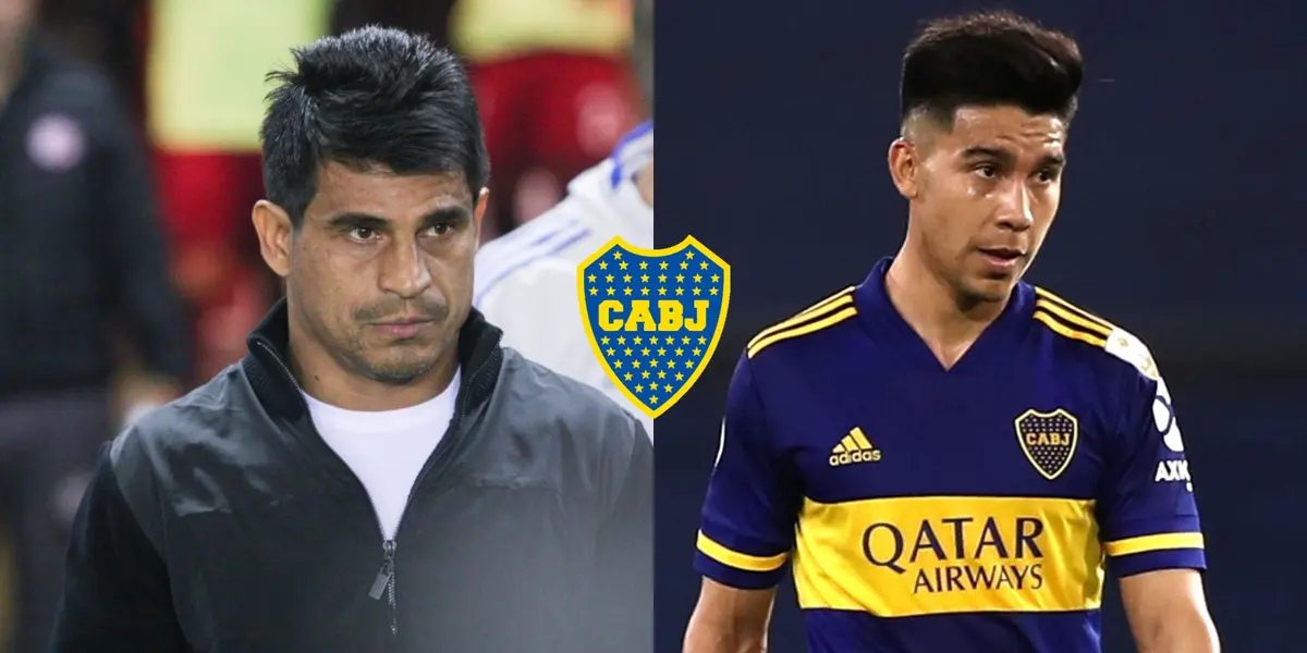 El técnico notó el bajón de rendimiento de nuestro capitán y tomaría una decisión.