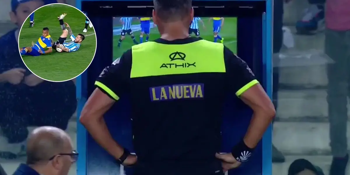 El VAR llamó al árbitro para revisar la última jugada del partido, sin embargo, decidió no cobrar falta y dio por finalizado el encuentro.