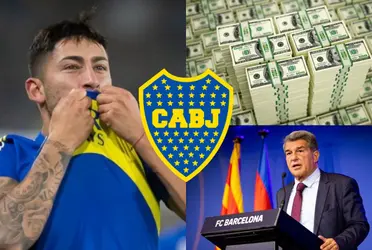 El volante central del Xeneize podría tener un gran contrato en el FC Barcelona.