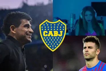El Xeneize aprovechó el ‘boom’ del nuevo tema musical del compositor argentino Bizarrap junto a Shakira y le dejó un claro guiño a Piqué.