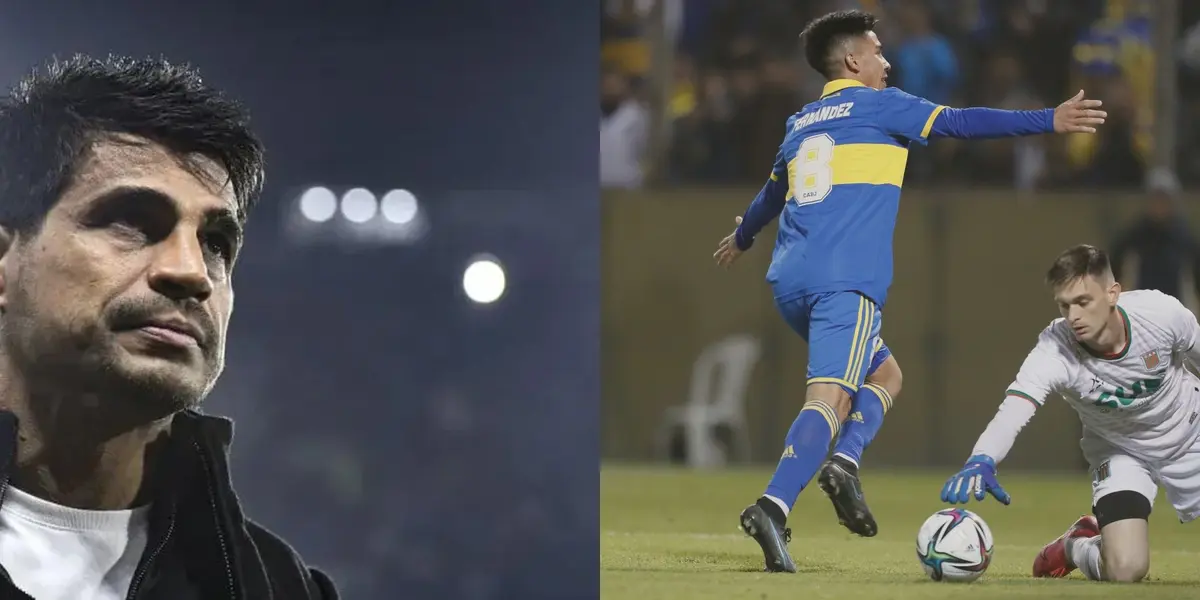 El Xeneize con poco logró aventajarse ante el Sojero y terminado el primer tiempo, se va 1-0 al descanso.