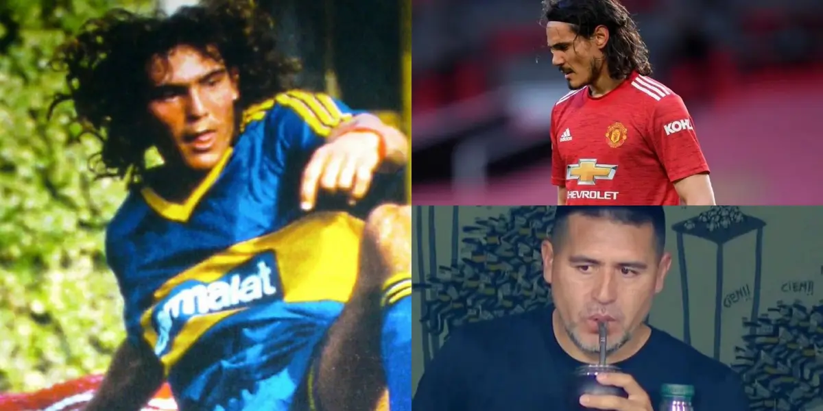 El Xeneize ganó el clásico y un ídolo de la institución relacionó el festejo con el uruguayo, quien pudo haber jugado dicho partido si no hubiese emigrado a Europa.