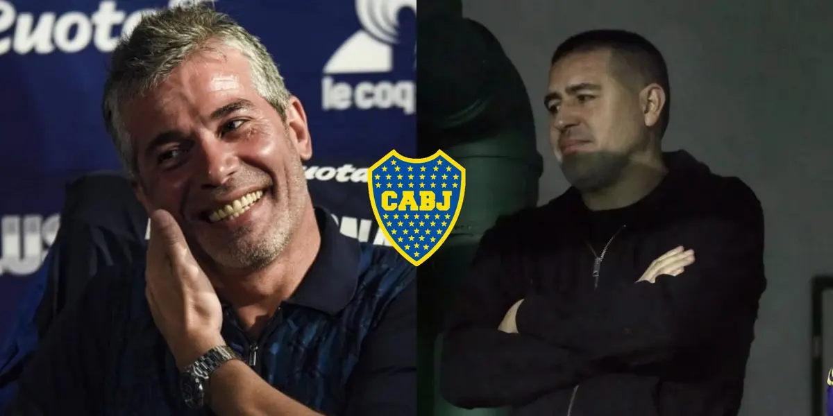 El Xeneize tuvo un gentil gesto con la institución de La Plata y al presidente se lo vio muy agradecido.