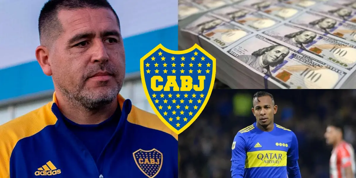 El Xeneize ya le puso precio al colombiano.