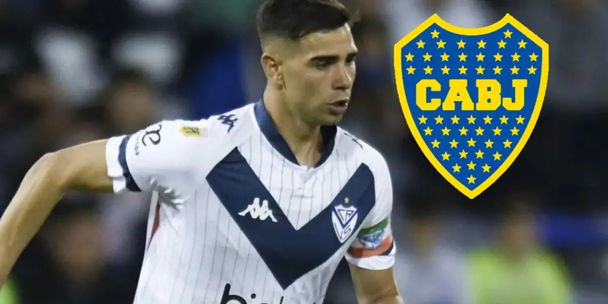 El zaguero central de Vélez Sarsfield contestó a los rumores sobre su posible llegada a Boca Juniors.