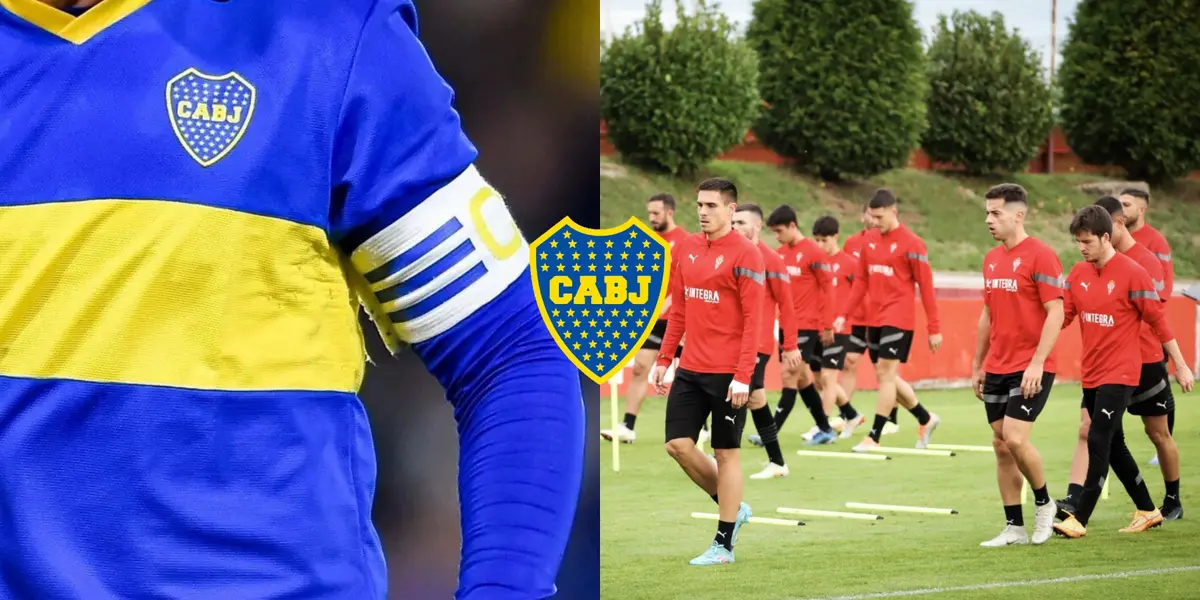 En el Xeneize era muy querido y nunca salía del equipo, pero ahora es suplente en una liga menor.