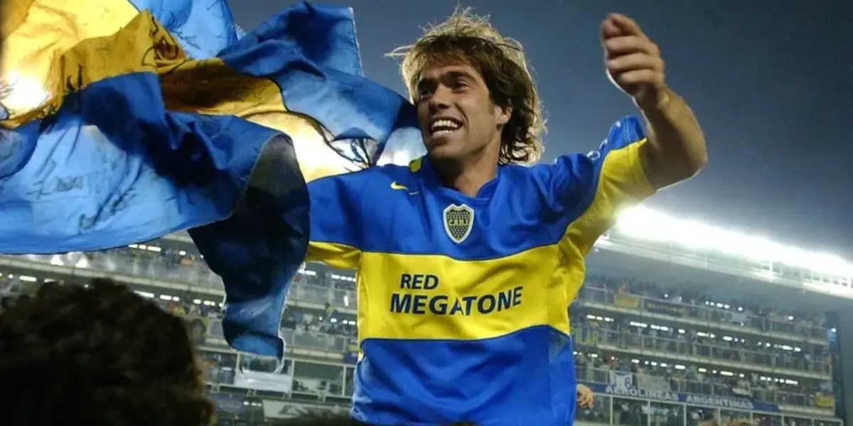 Federico Insúa en el año 2005, durante su primer paso por Boca Juniors.