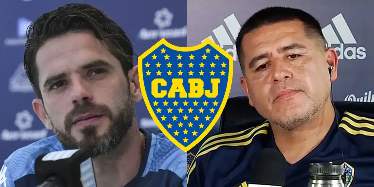 Fernando Gago buscaría perjudicar a Boca y Juan Román Riquelme no lo puede creer.
