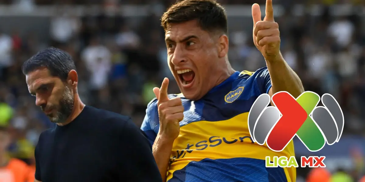 Fernando Gago - Miguel Merentiel (Foto: Boca Juniors)