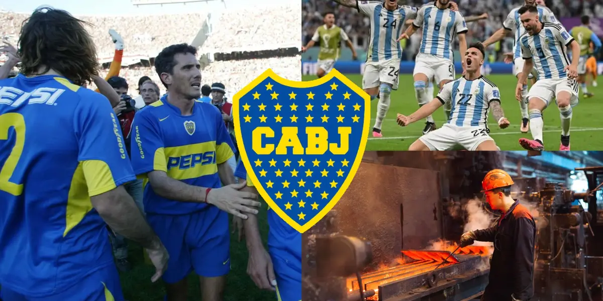 Formó parte de las juveniles de Boca y fue crack con la Selección Argentina, pero hoy vive de trabajar en una fábrica.