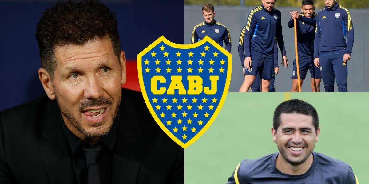 Formó parte del Atlético de Madrid de Diego Simeone y hoy sueña con regresar a Boca.