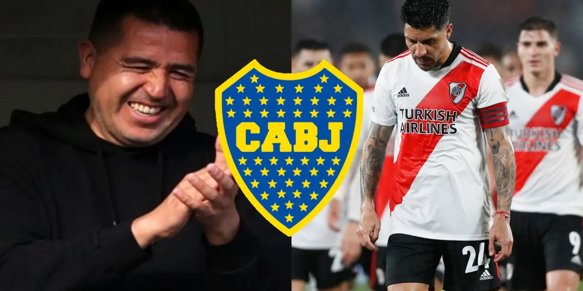 Fue campeón de la Copa Libertadores con Marcelo Gallardo, pero no puede ocultar su fanatismo por Juan Román Riquelme y Boca Juniors.
