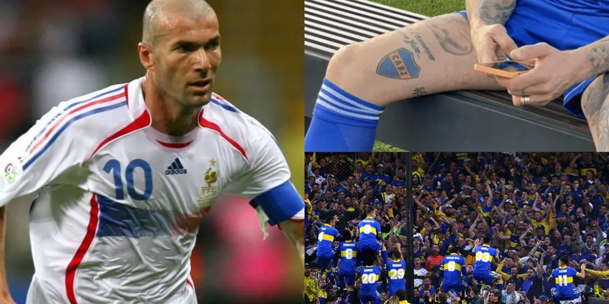 Fue campeón del mundo con Italia y además tiene en su pálmares títulos como la Champions League y festejó el triunfo del Xeneize como un bostero más.