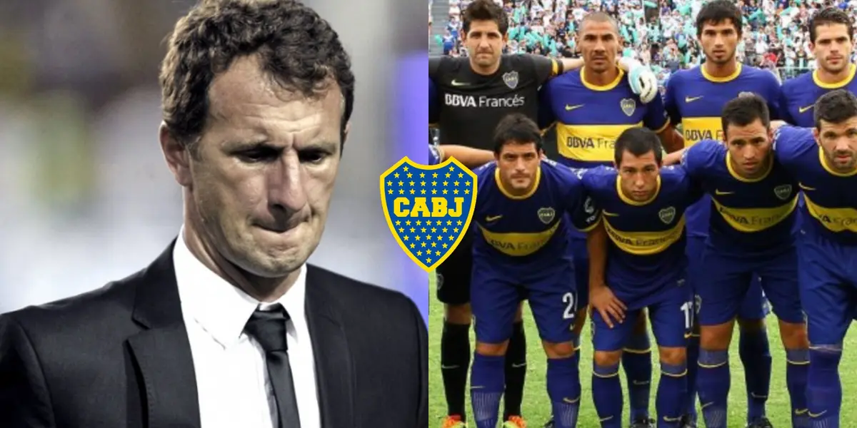 Fue un jugador intrascendente en el Xeneize y ahora recordó su paso por el club y contó una anécdota con su ex entrenador.