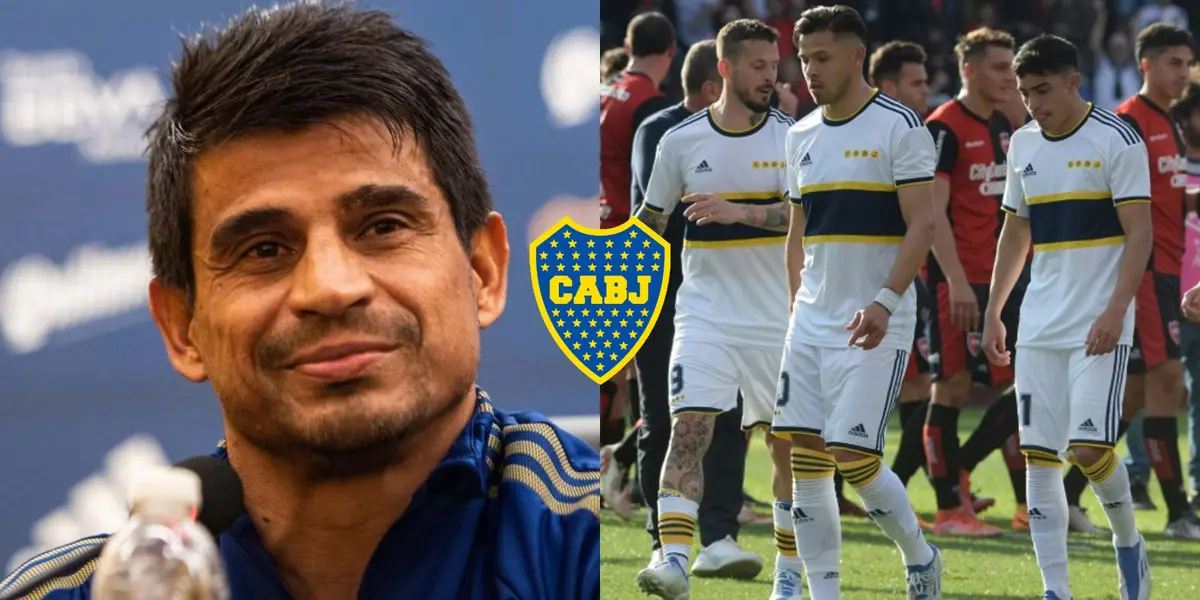 Hizo colmar la paciencia de los hinchas, pero el entrenador sigue insistiendo con él.