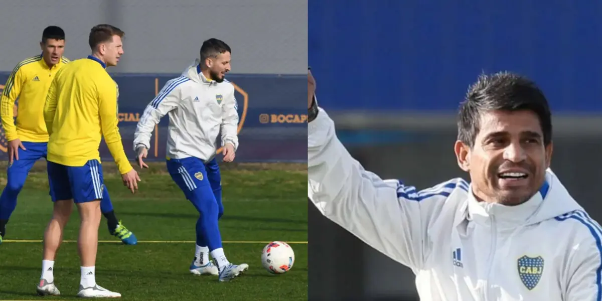 Hugo Ibarra paró un equipo durante la práctica del día de hoy y todo indica que este sería el que salga a cancha para enfrentar al Pincha.