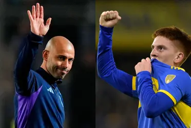 Javier Mascherano aconseja que Valentín Barco se quede en Boca Juniors. Mirá por qué razón.