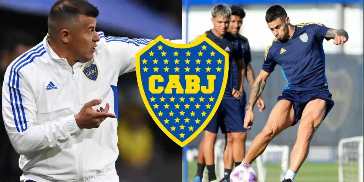 Jorge Almirón no lo tiene en cuenta y su deseo es salir de Boca Juniors en este mercado de pases.