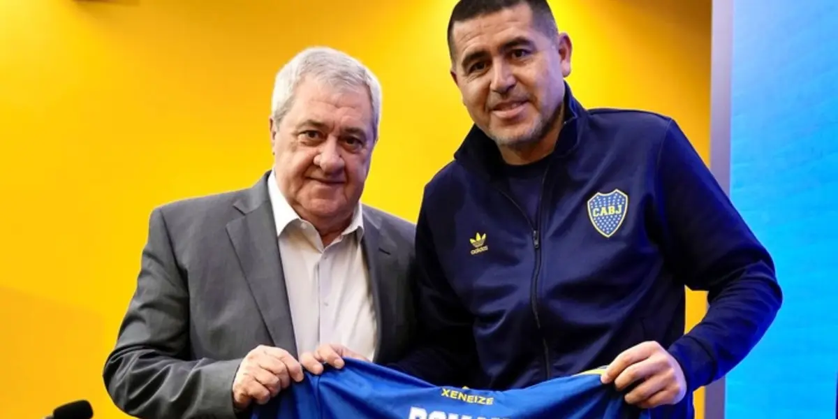 Jorge Ameal y Juan Román Riquelme