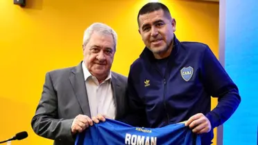 Jorge Ameal y Juan Román Riquelme