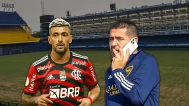 Juan Román Riquelme quiere a De Arrascaeta.