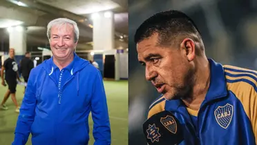 Juan Román Riquelme y Fabián Berlanga